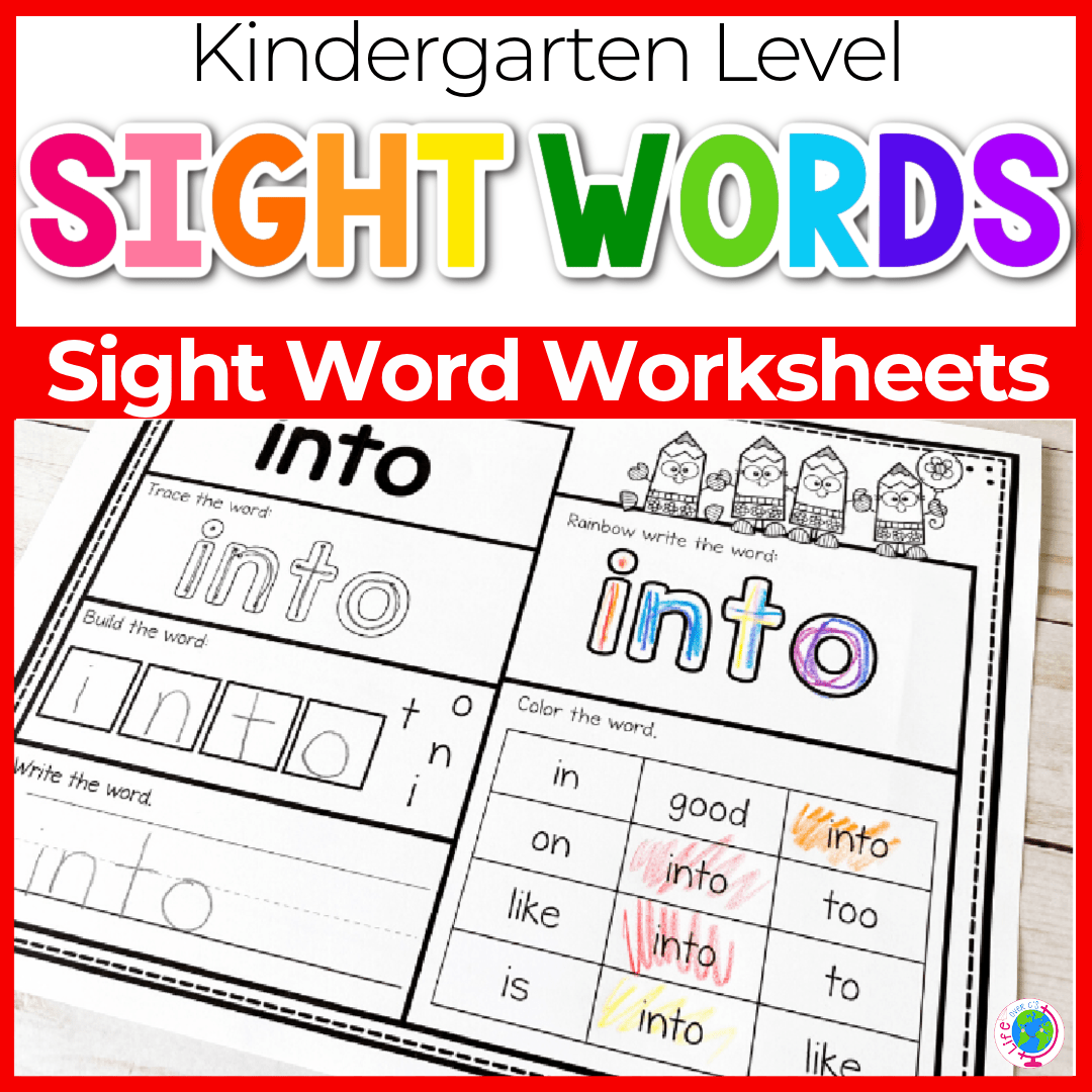 Sight Words Free Printables