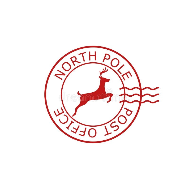 North Pole Stamp Stock Illustrations 820 North Pole Stamp Stock 