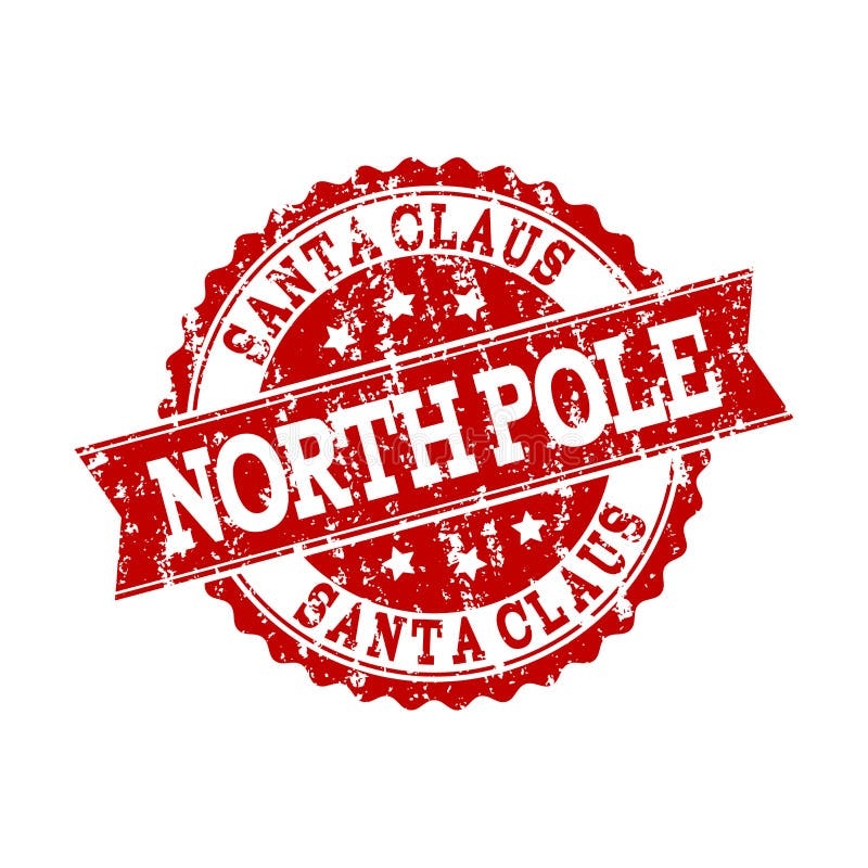 North Pole Stamp Stock Illustrations 820 North Pole Stamp Stock 
