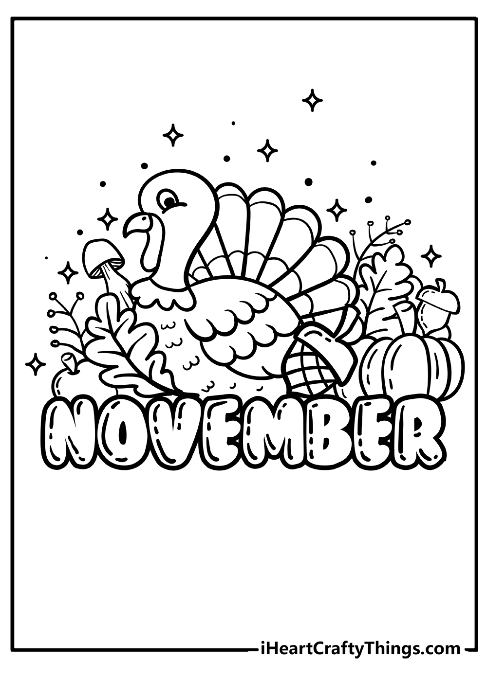 November Coloring Pages 100 Free Printables 