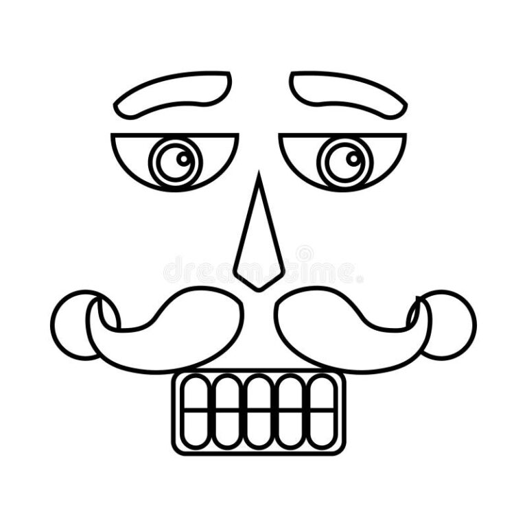 Nutcracker Face Stock Illustrations 453 Nutcracker Face Stock 