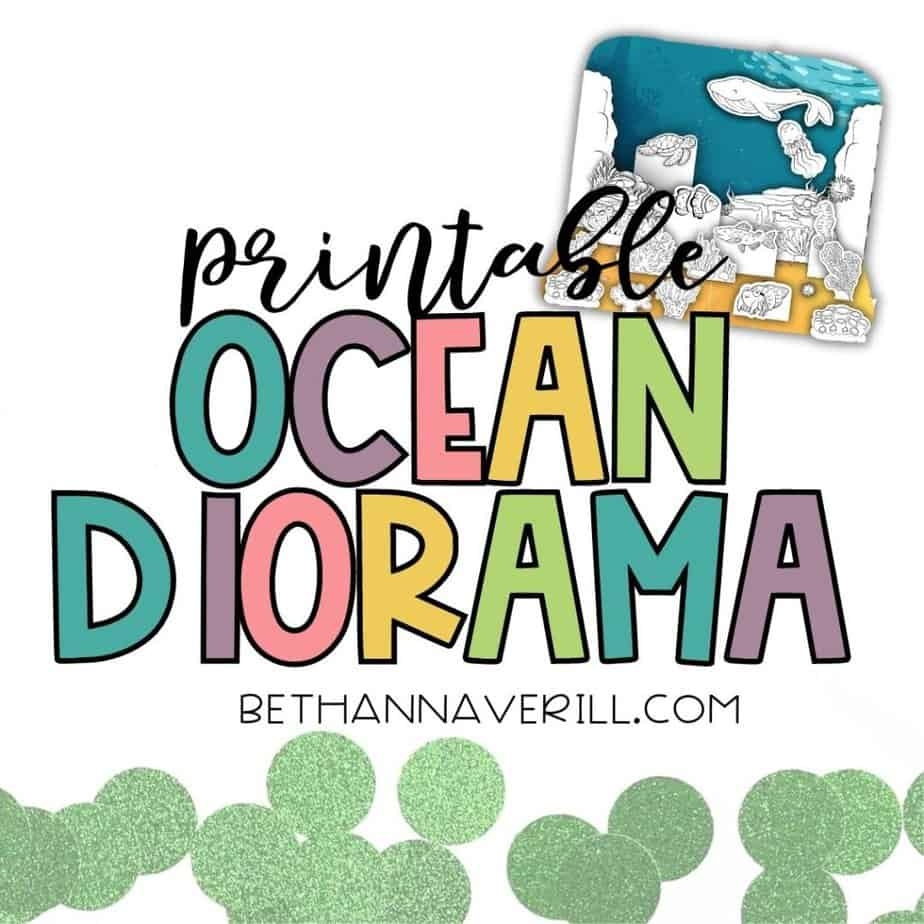 Free Printable Dioramas