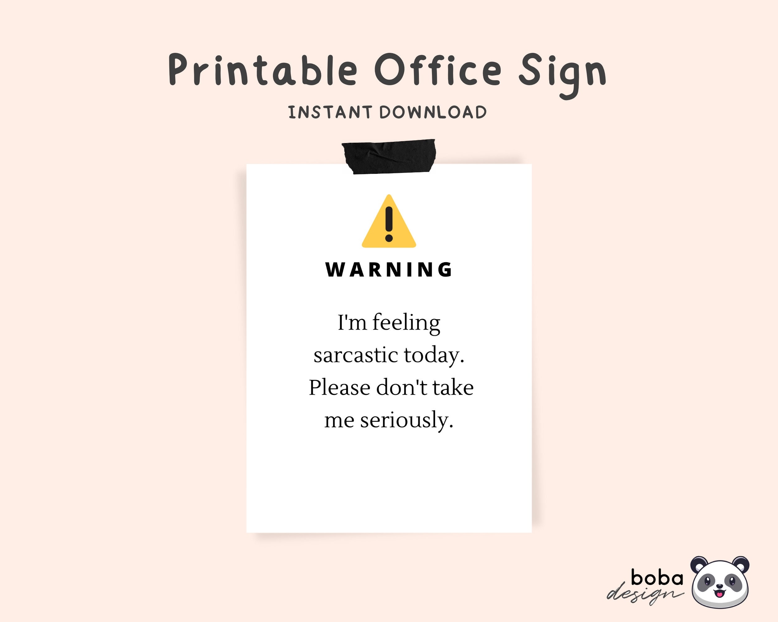 Free Printable Signs For Office
