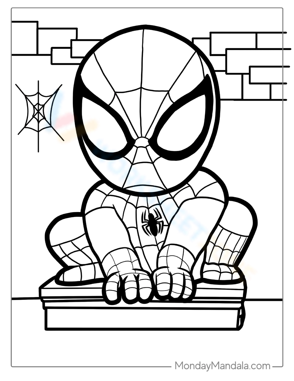 Online Spiderman Coloring Pages And Printable 100 Freemium 