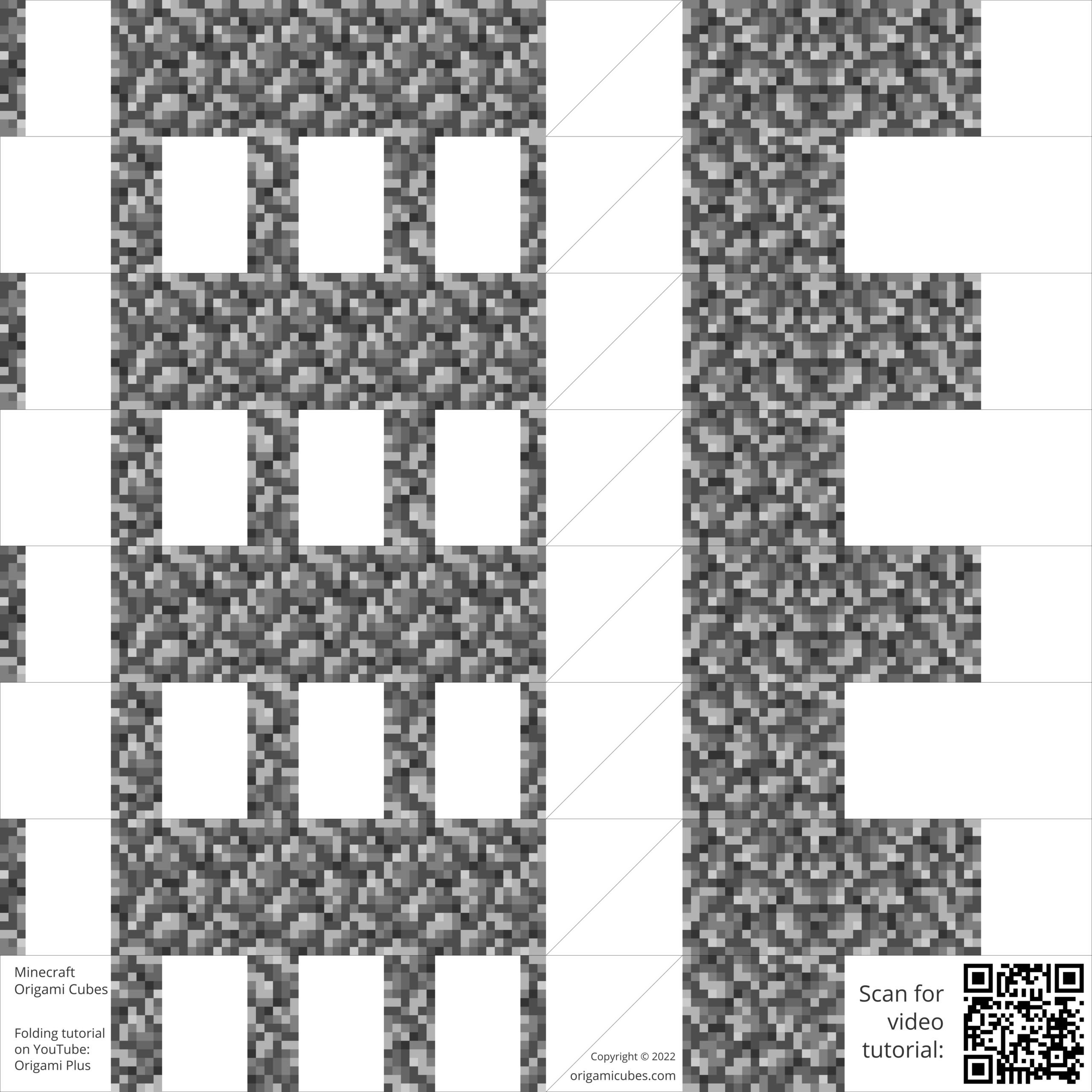 Free Printable Cobblestone Pattern