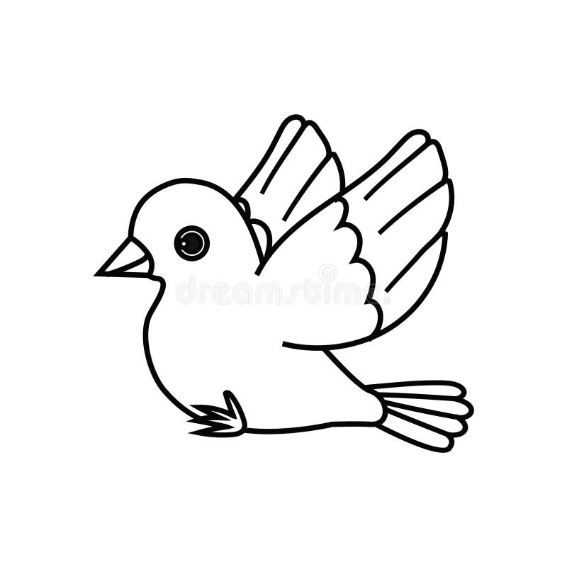 Outline Bird Flying Stock Illustrations 27 625 Outline Bird 