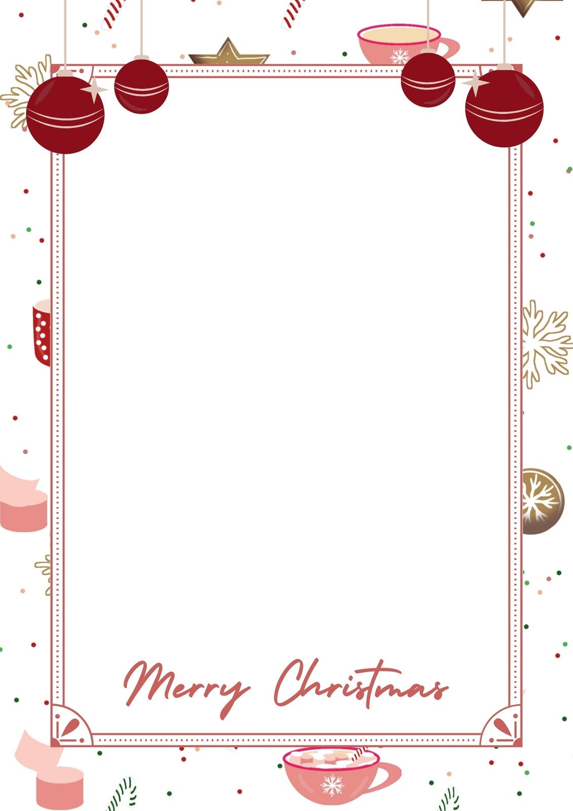 Page 2 Free Customizable Christmas Page Border Templates Canva