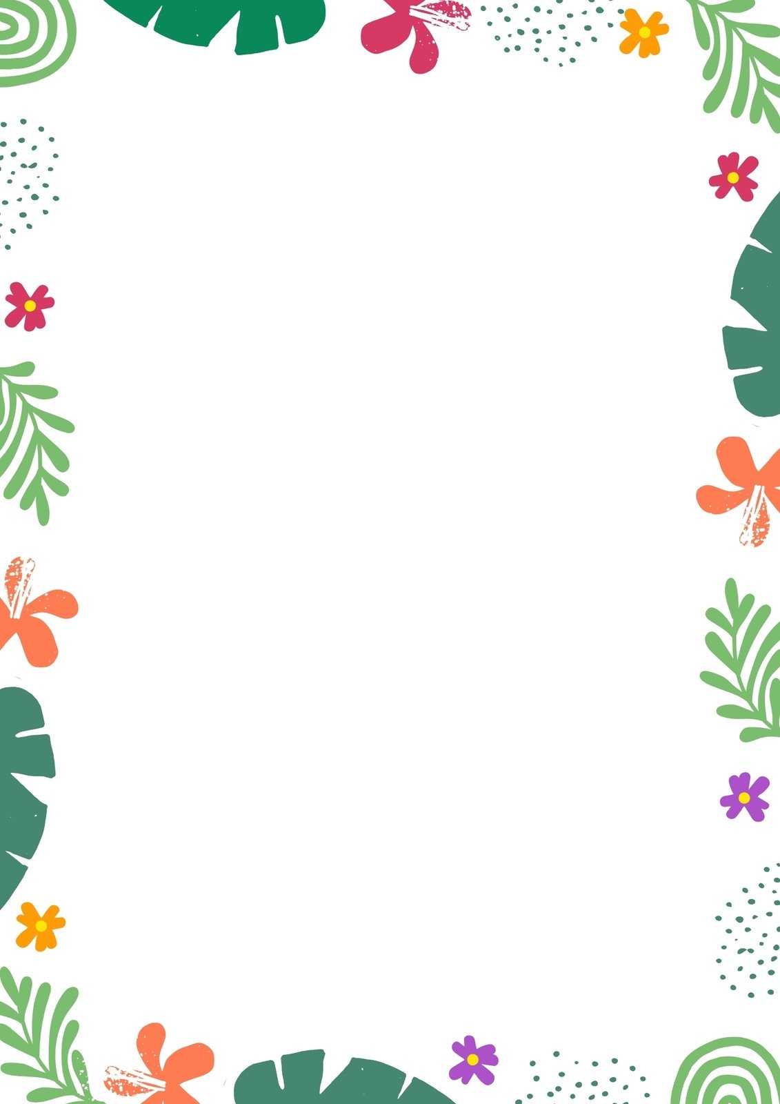 Page 5 Free Printable Page Border Templates You Can Customize Canva