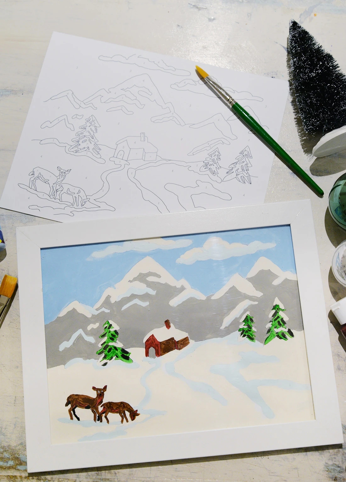 Paint By Number Printable Free
