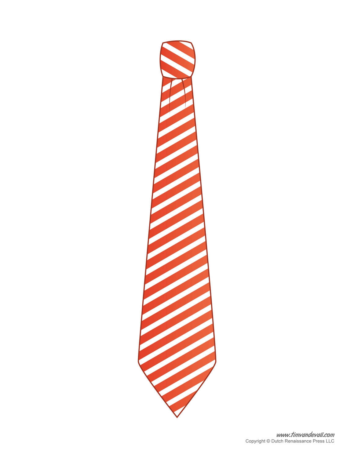 Free Tie Template Printable