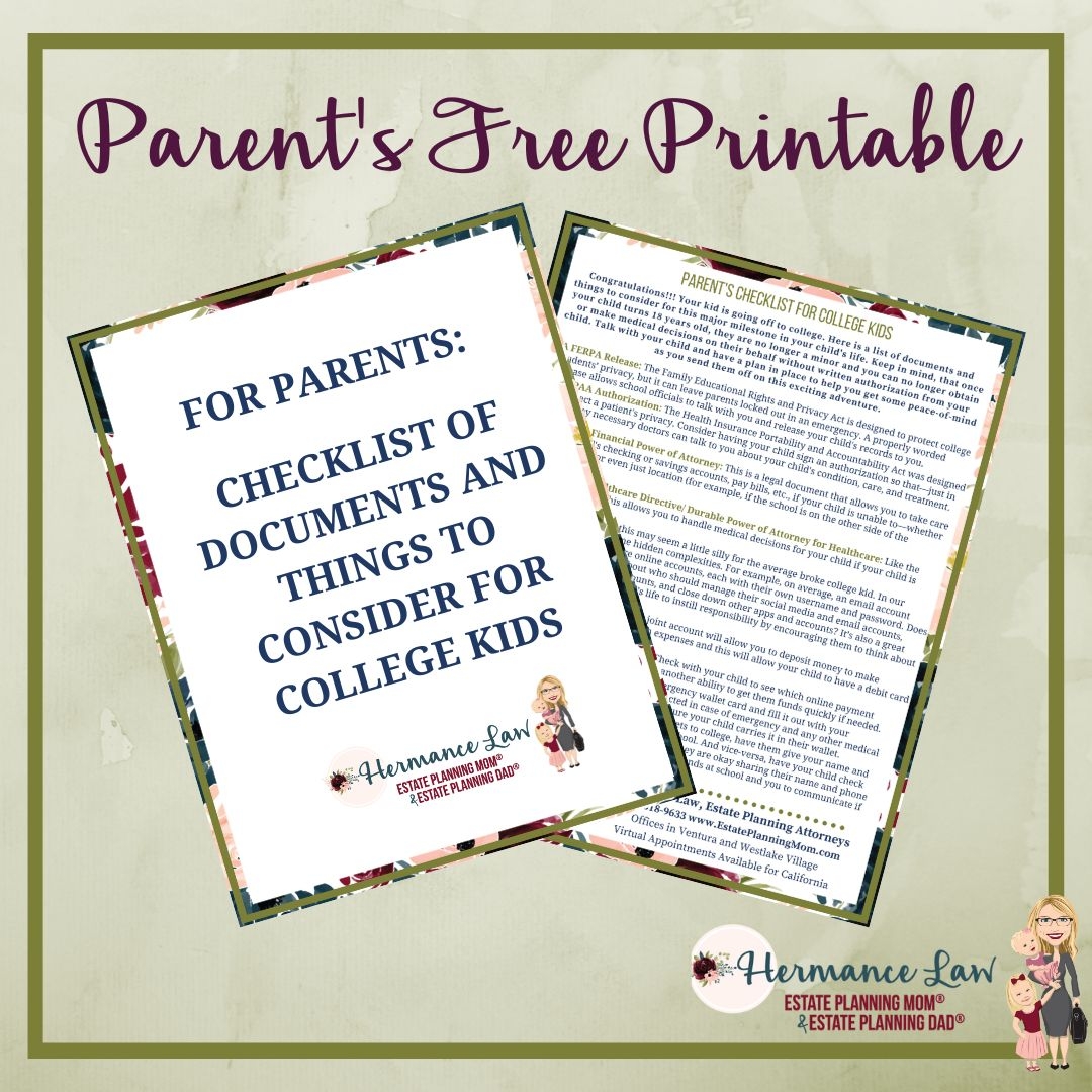 Free Printable Estate Planning Checklist