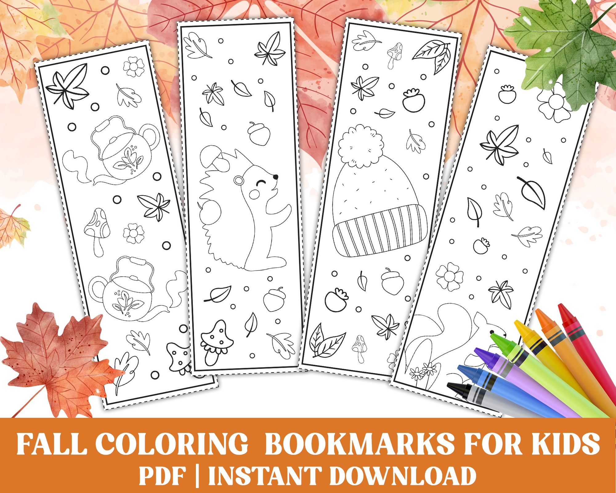 Free Printable Bookmark Templates To Color