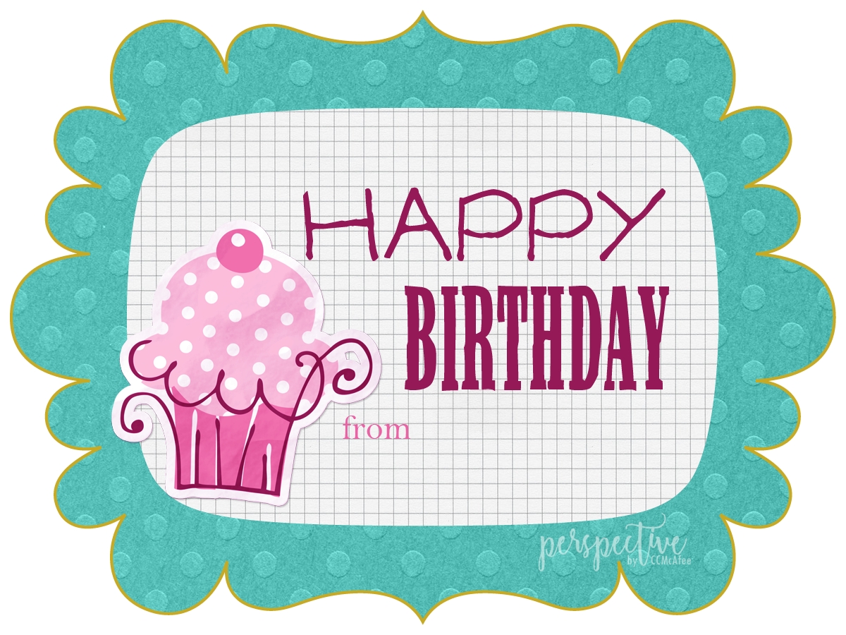 Perspective By CCMcAfee Free Printable Birthday Tags BLOG Worksheets Library
