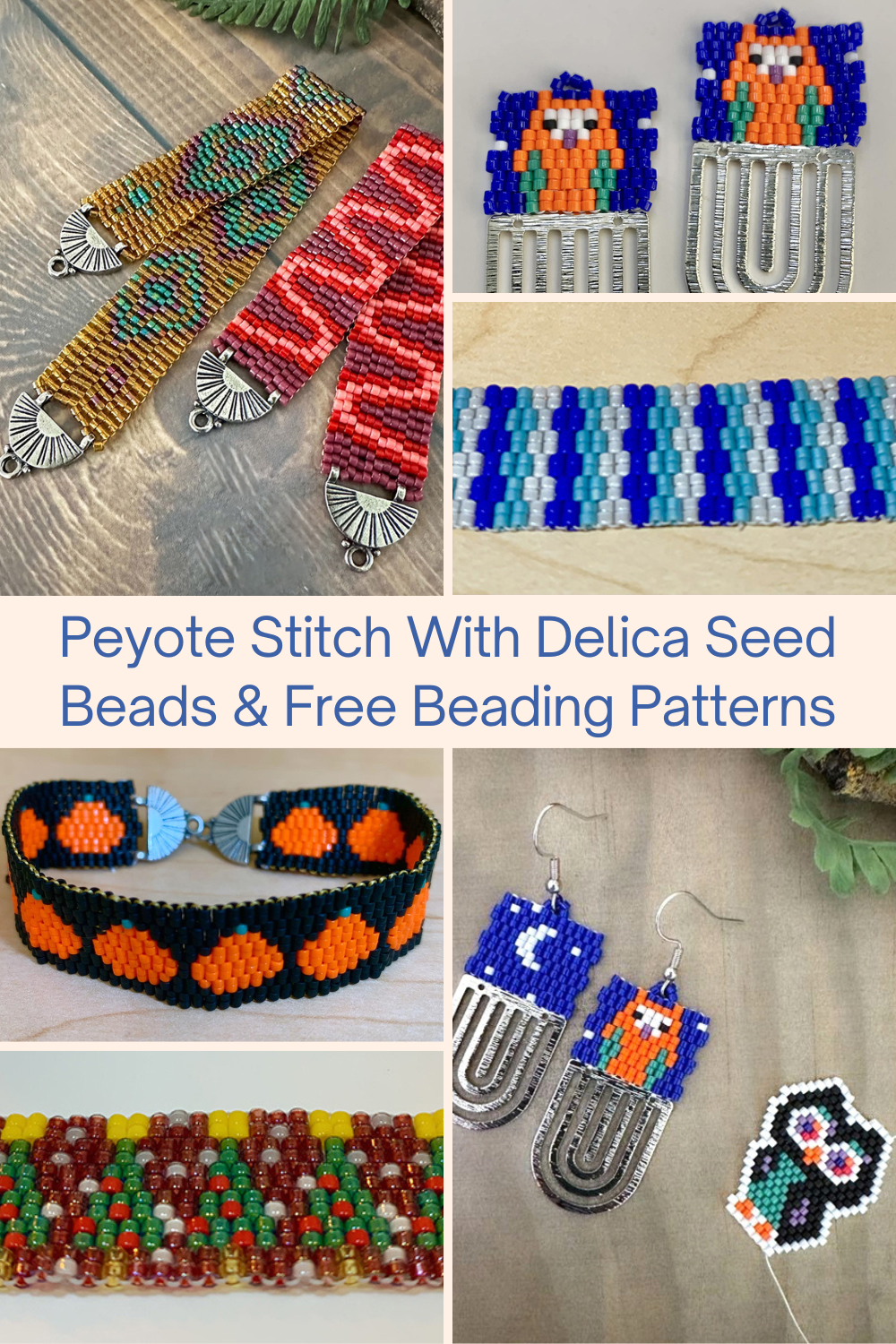 Peyote Stitch With Delica Seed Beads U0026 Free Beading Patterns Soft Flex Company
