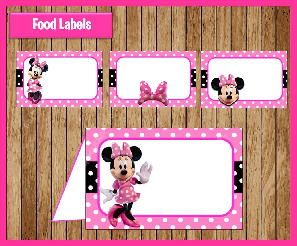 Minnie Mouse Free Printables