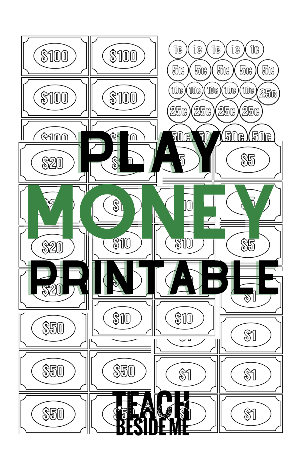 Printable Play Money Free