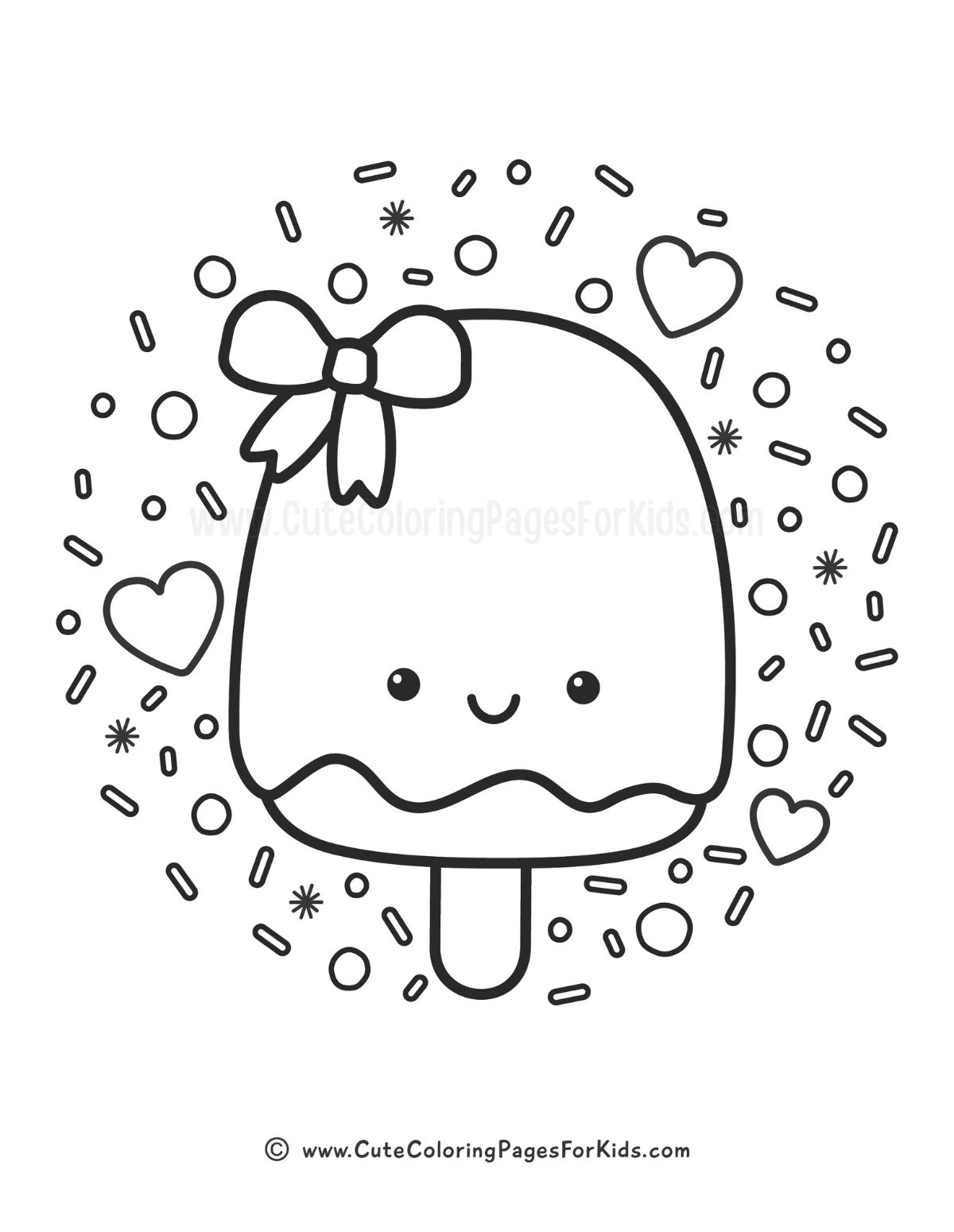 Popsicle Coloring Pages Free Printable PDFs Cute Coloring Pages For Kids