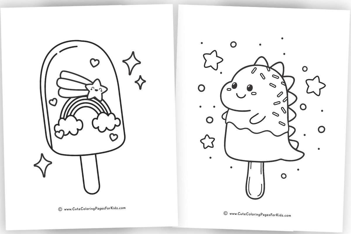 Popsicle Coloring Pages Free Printable PDFs Cute Coloring Pages For Kids