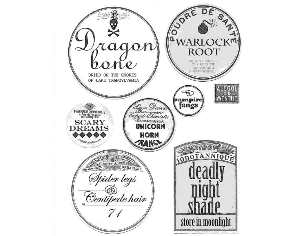 Potion Labels Free PDF The Crafty Blog Stalker