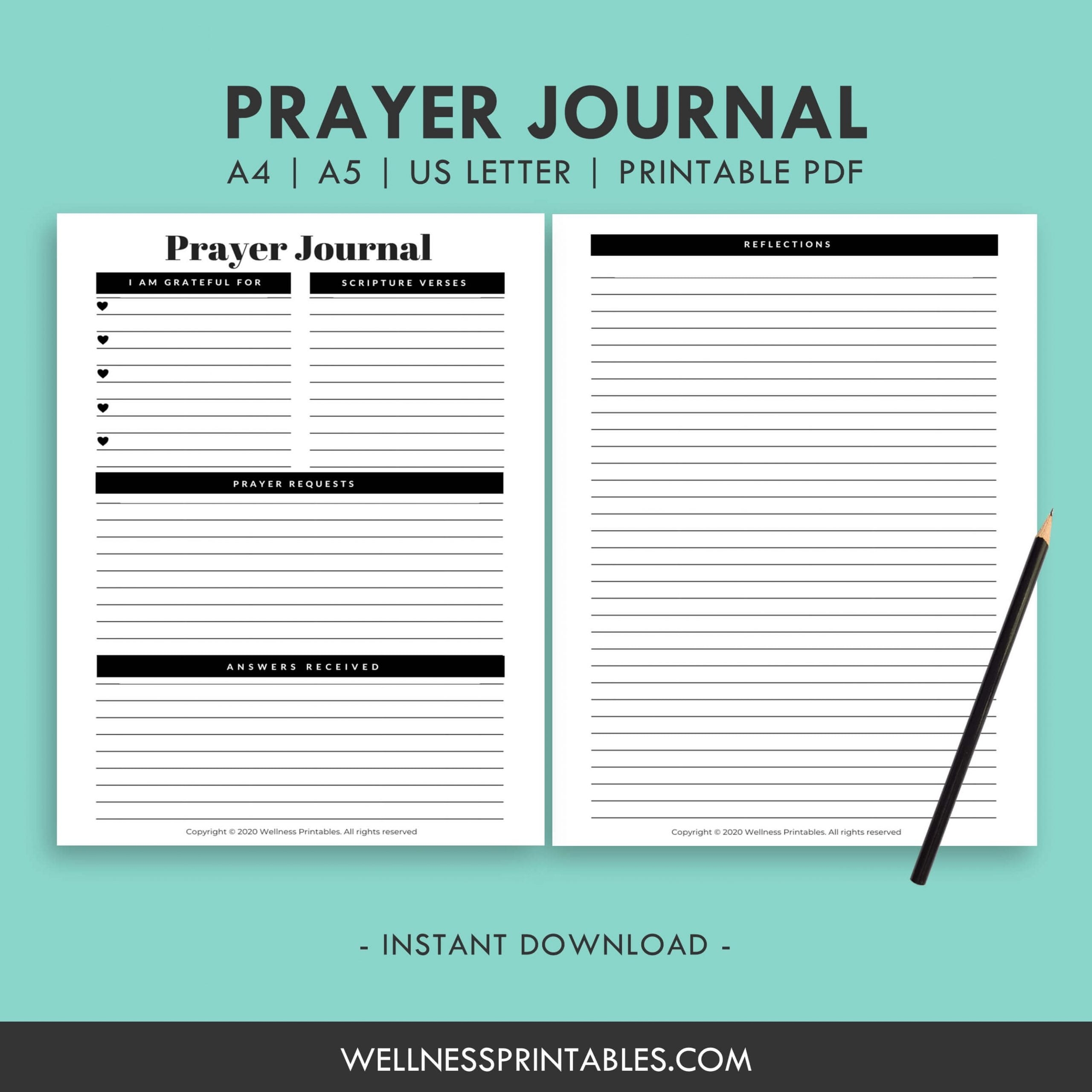 Free Printable Prayer Journal