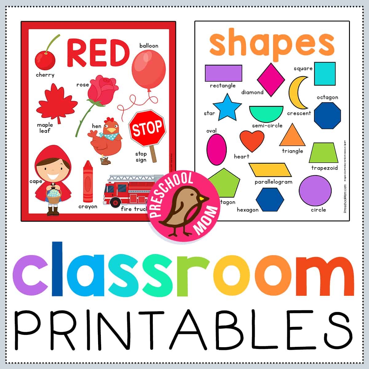 Preschool Classroom Printables Preschool Mom Worksheets Library