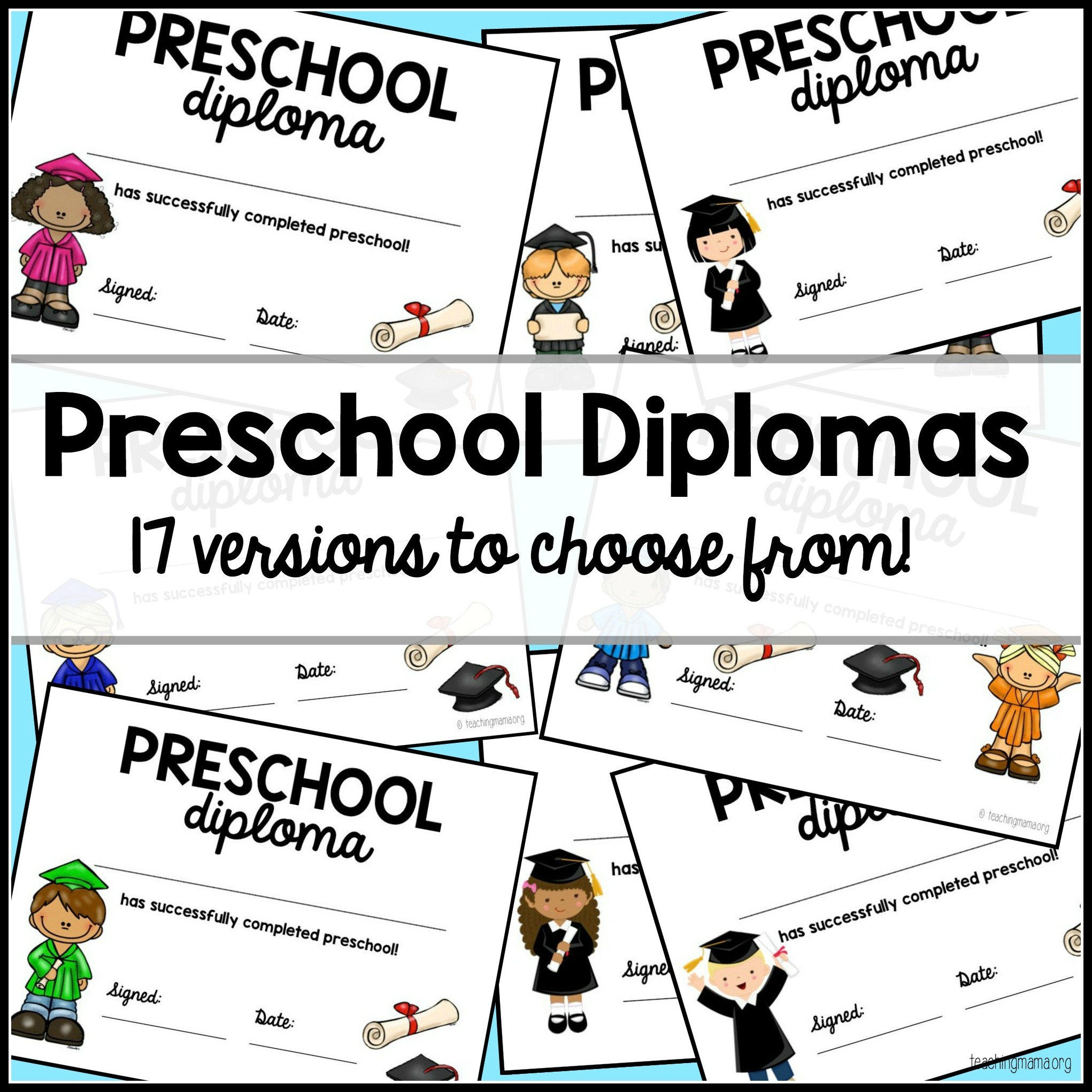 Pre K Graduation Certificate Free Printable