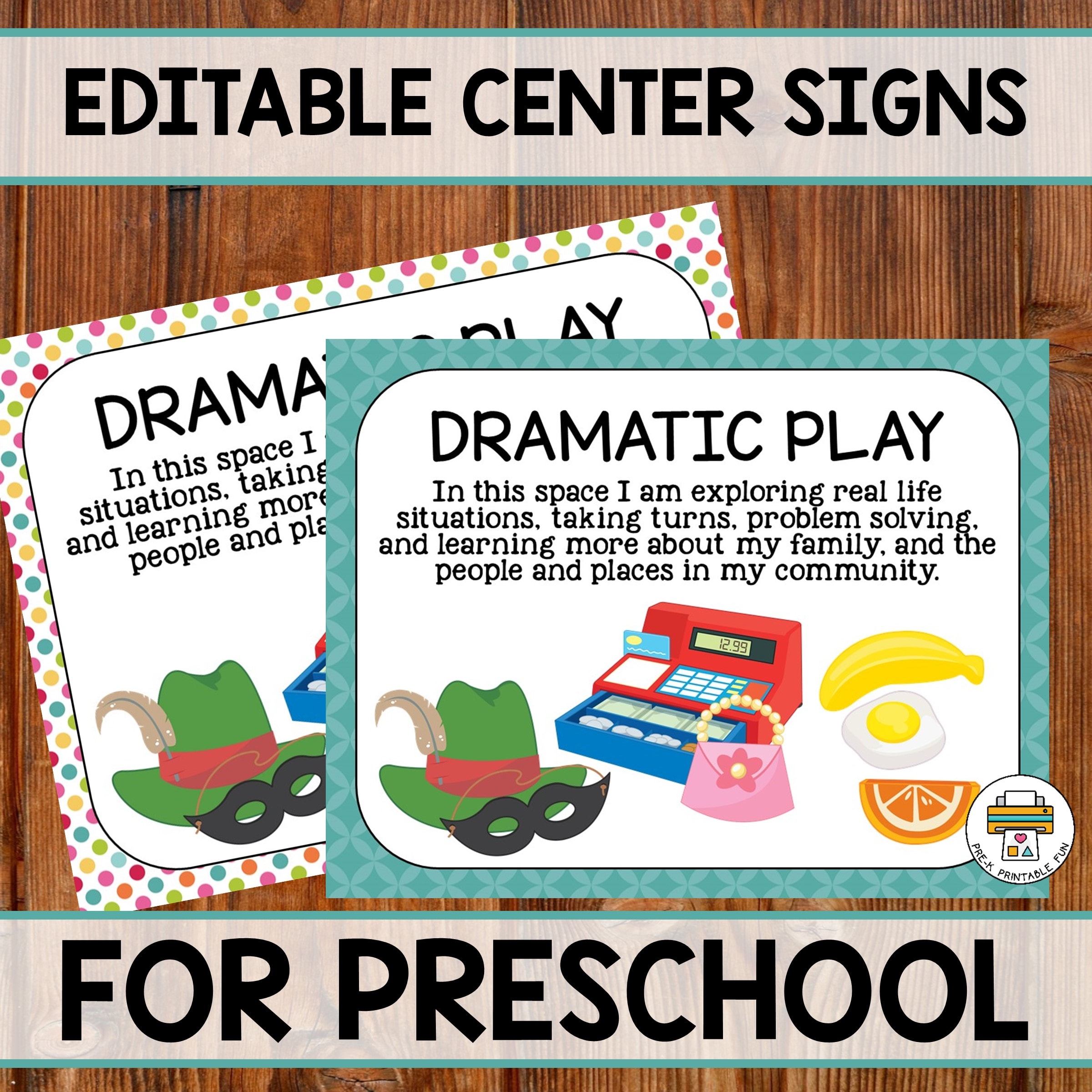 Preschool Center Signs Free Printable Pdf