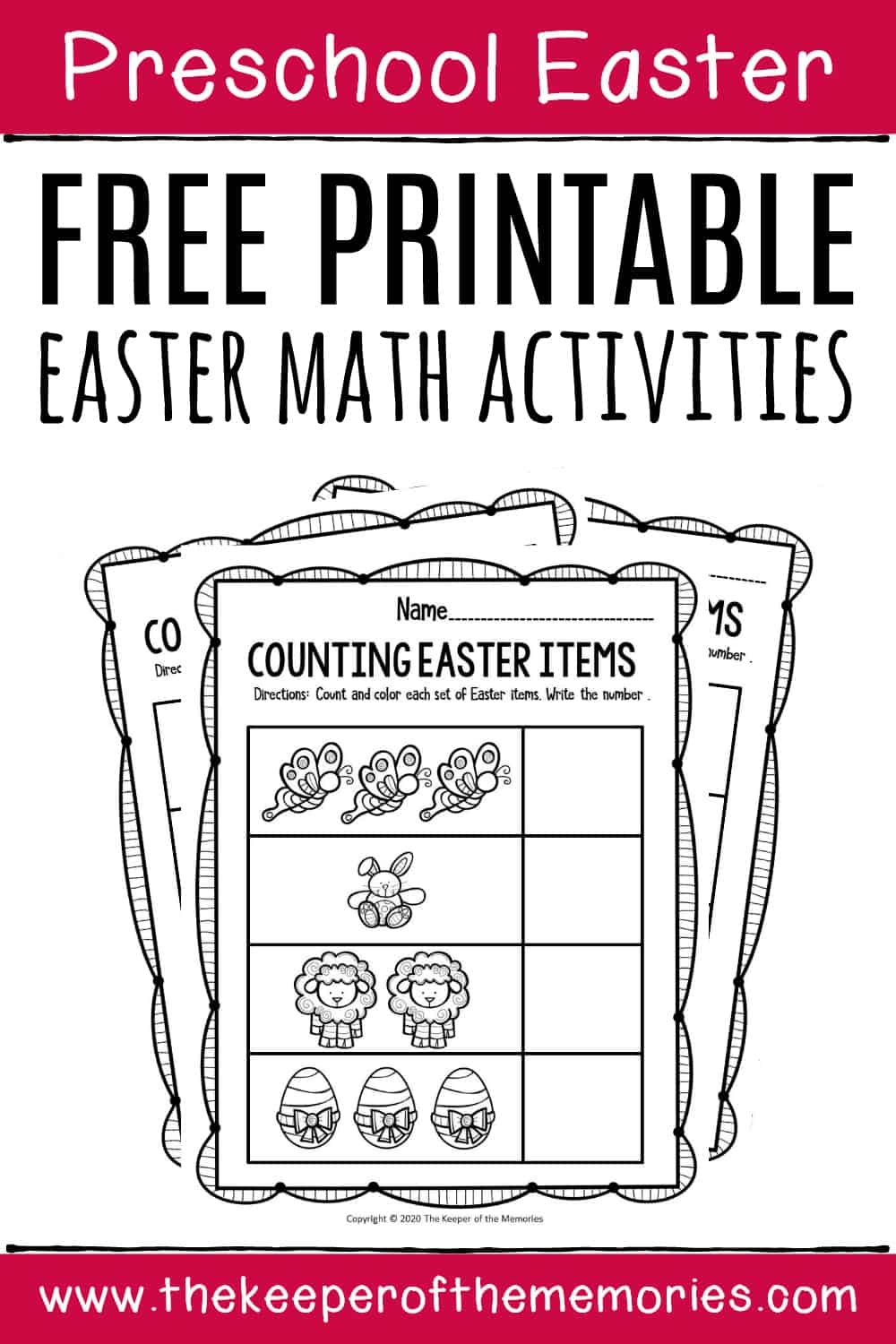 Free Printable Math Activities For Preschoolers