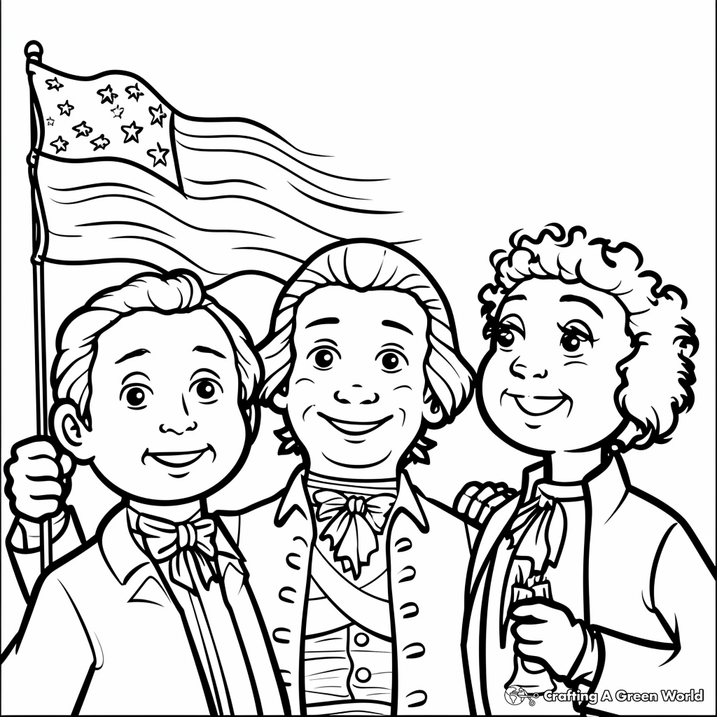 Presidents Day Coloring Pages Free U0026 Printable 