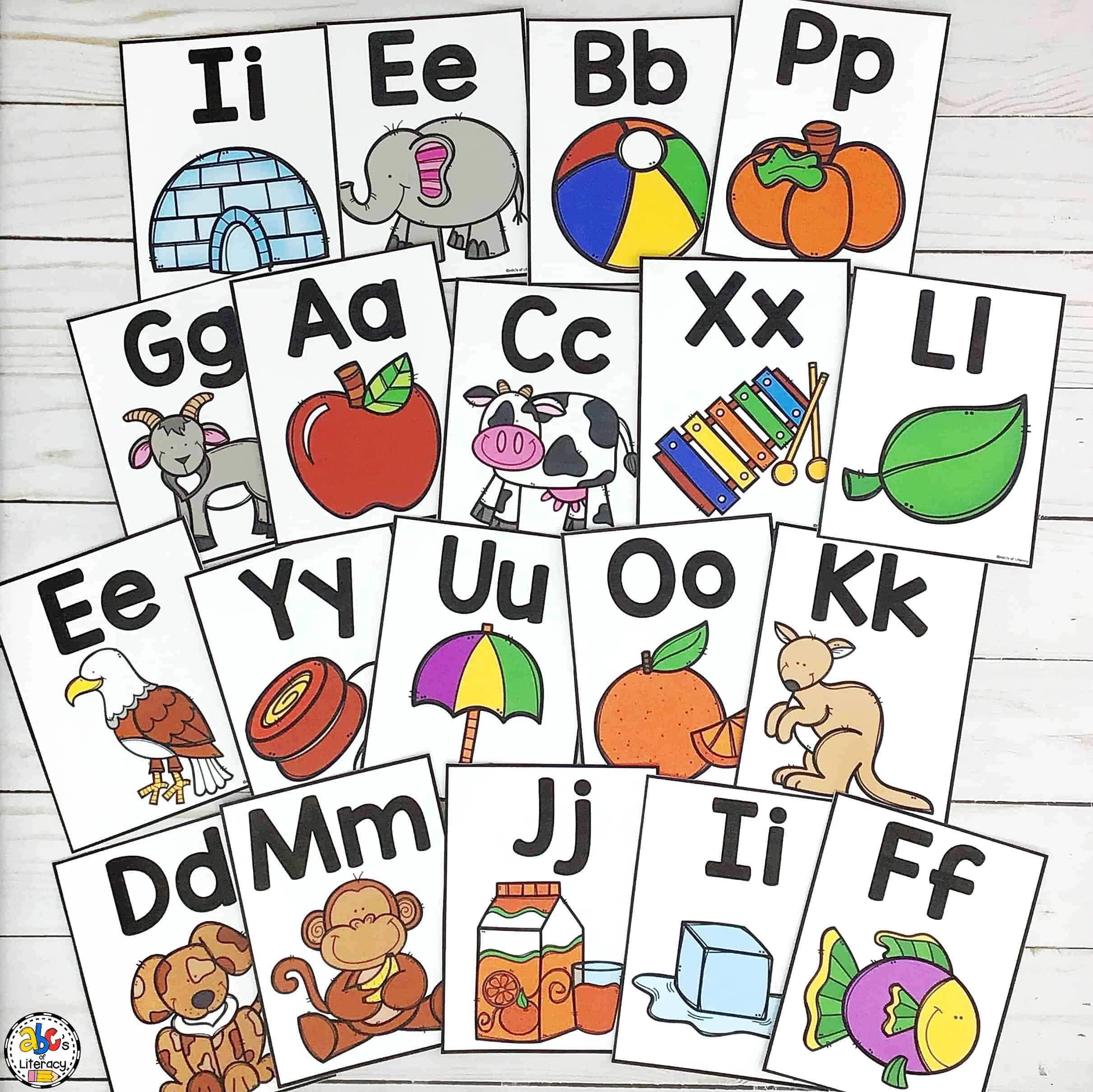 Printable Alphabet Posters