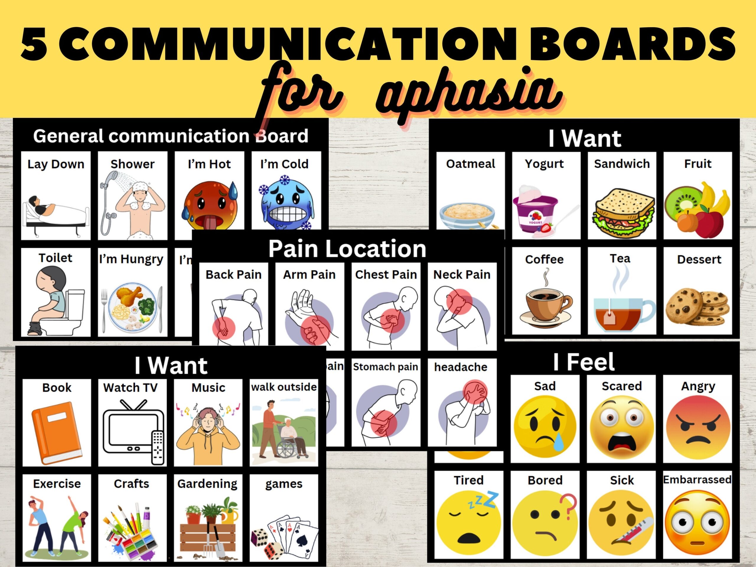 Free Printable Communication Boards