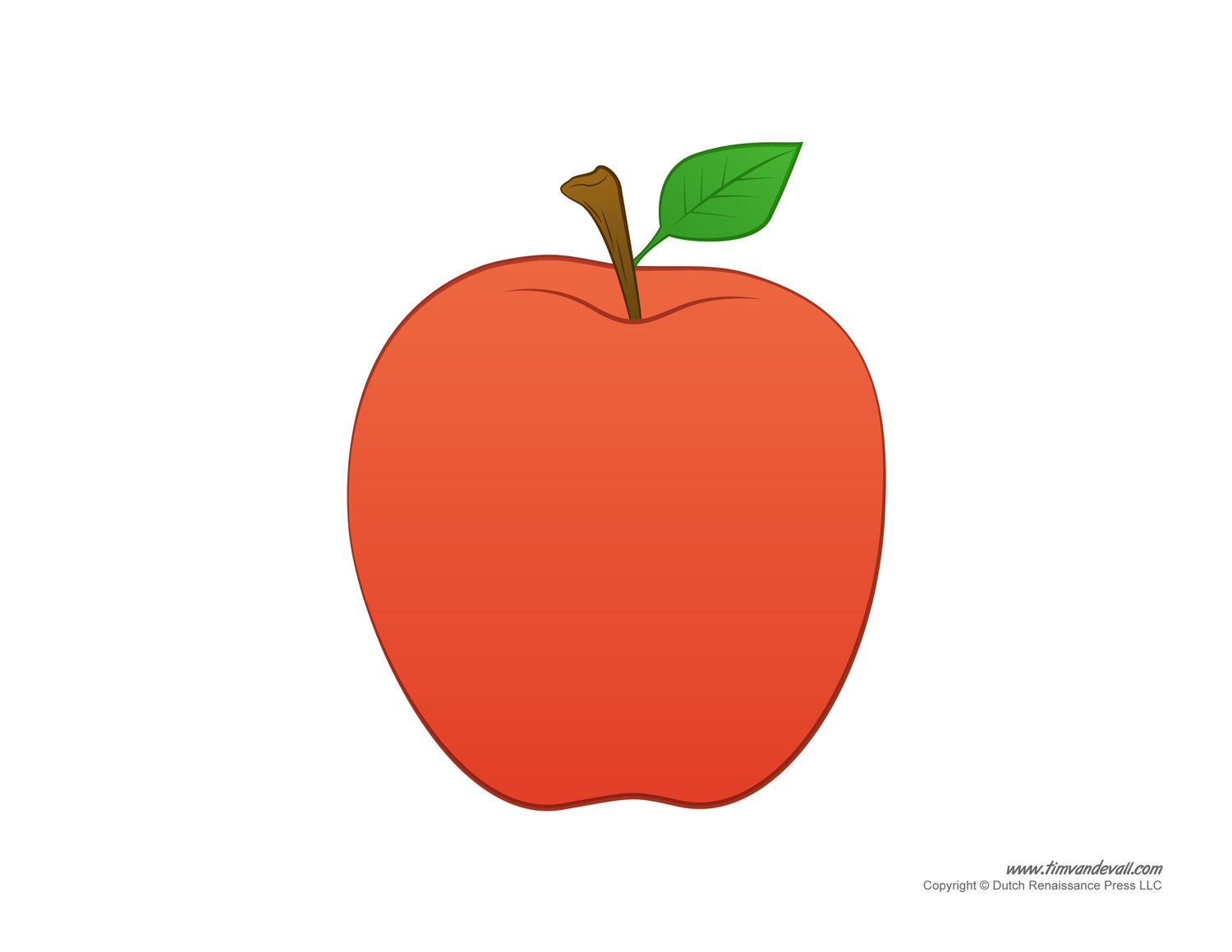 Printable Apple Templates To Make Apple Crafts For Preschool