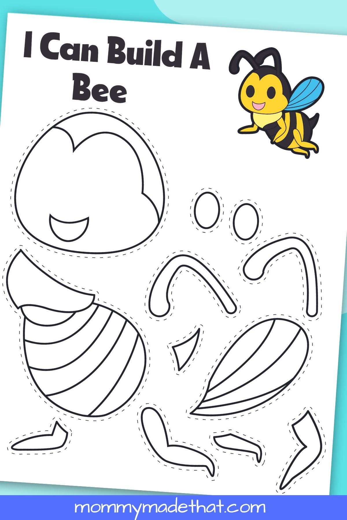Bumble Bee Template Free Printable