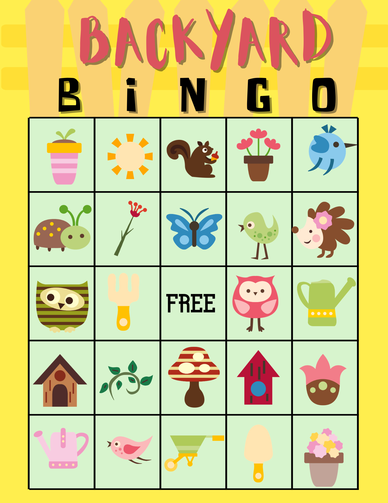 Printable Bingo Cards Fun Family Activity Easy Peasy Creative Ideas