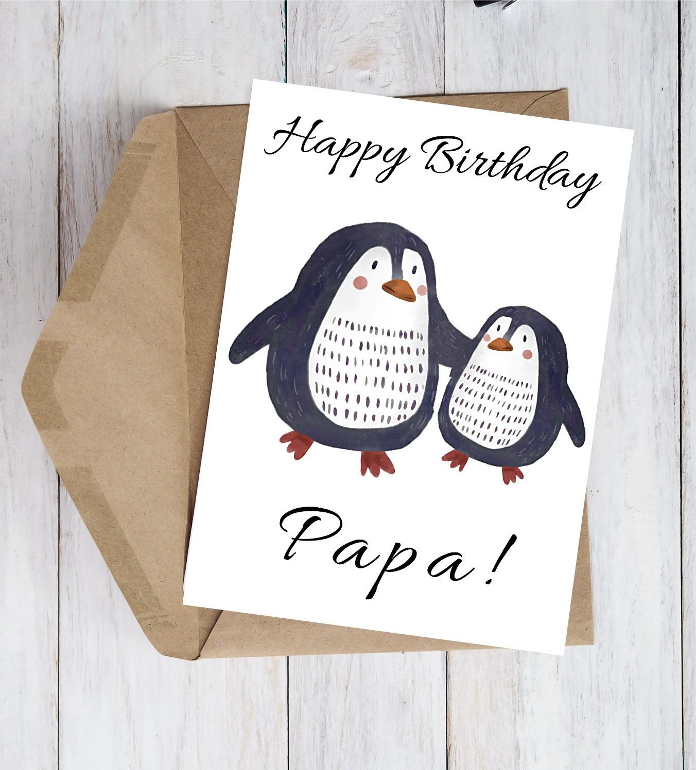 Printable Birthday Card For Dad Fun Birthday Card For Papa Cute Greeting Card Happy Birthday Dad 5x7 Printable Daddy Birthday Card Etsy UK