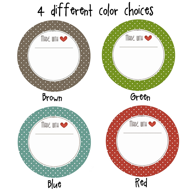 Free Jar Labels Printable