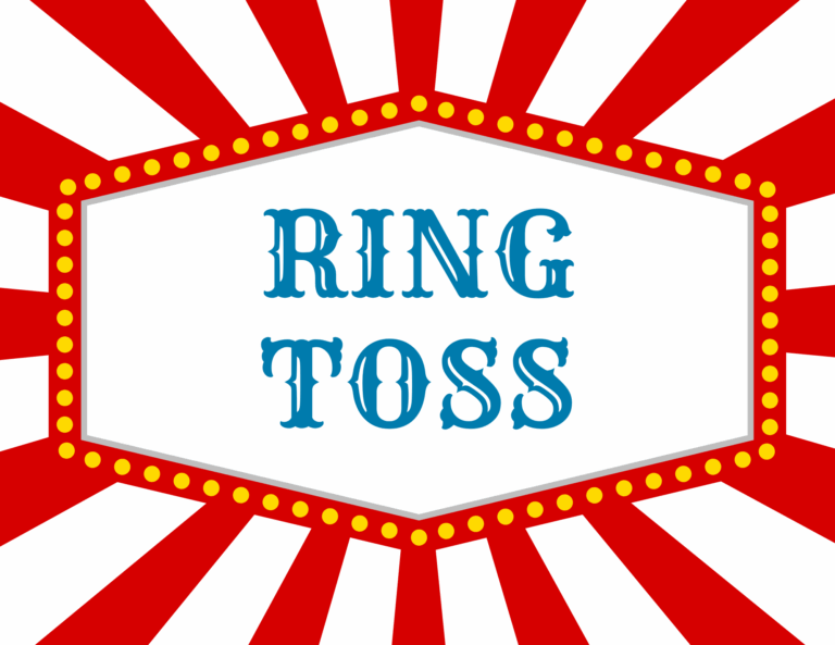 Printable Carnival Signs Free Festive Signage For Games Tickets Booths U0026 Food Stations SignUp