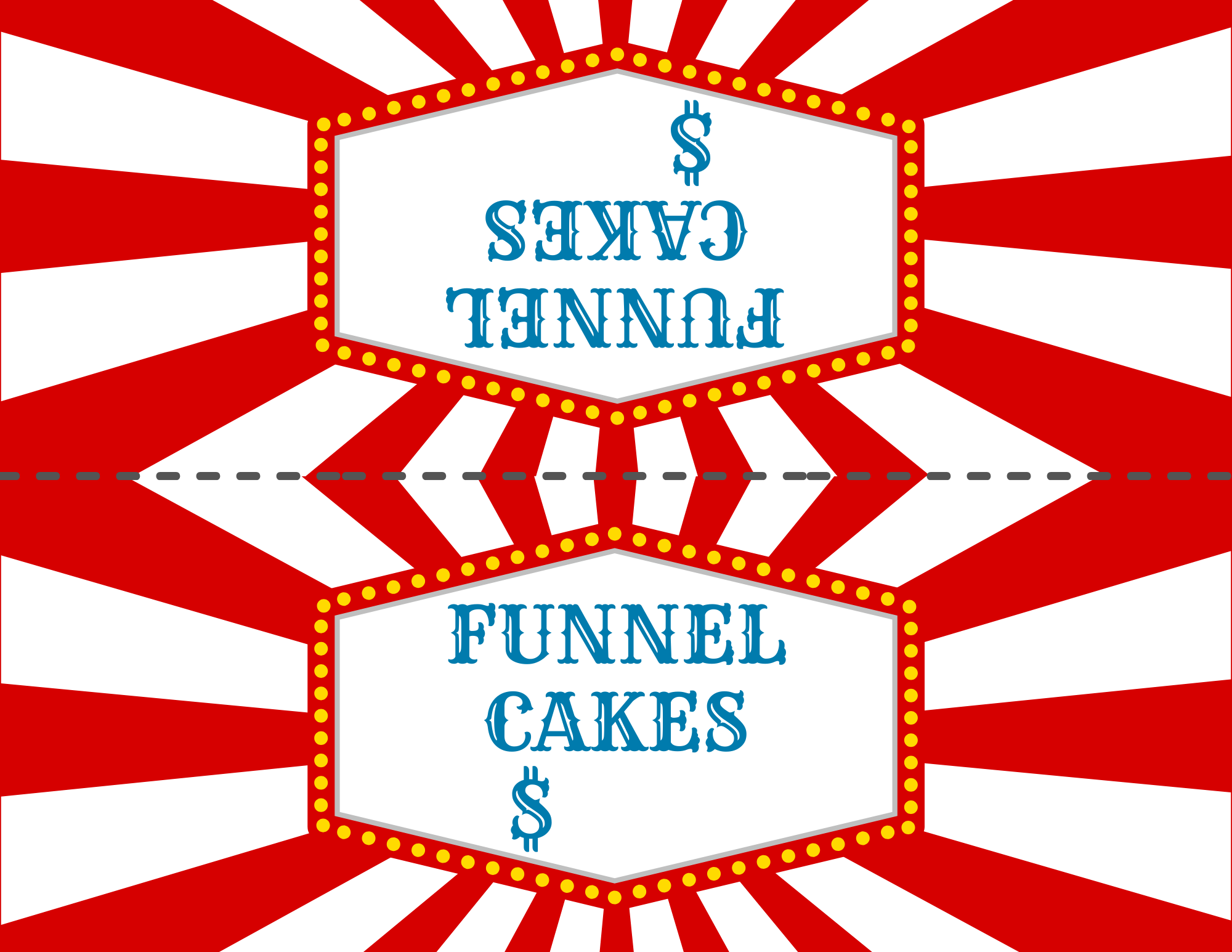 Printable Carnival Signs Free Festive Signage For Games Tickets Booths U0026 Food Stations SignUp