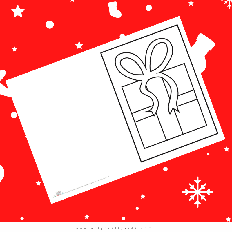 Free Printable Christmas Cards To Colour