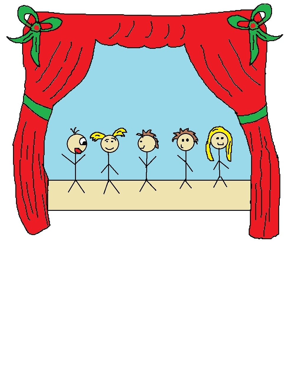 Printable Christmas Play Invitations For Church