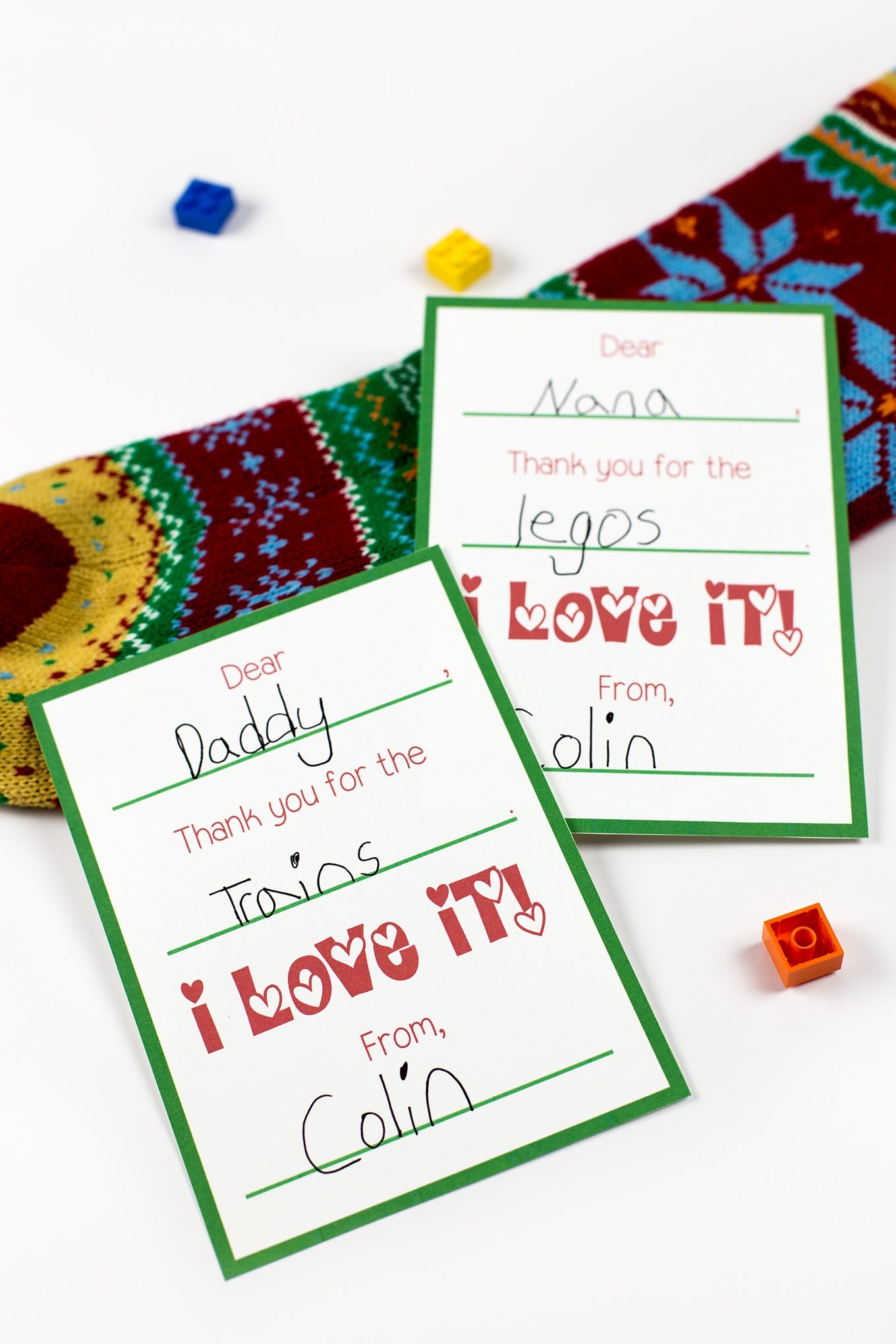 Christmas Thank You Cards Free Printable