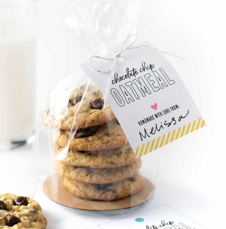 Printable Cookie Gift Tags