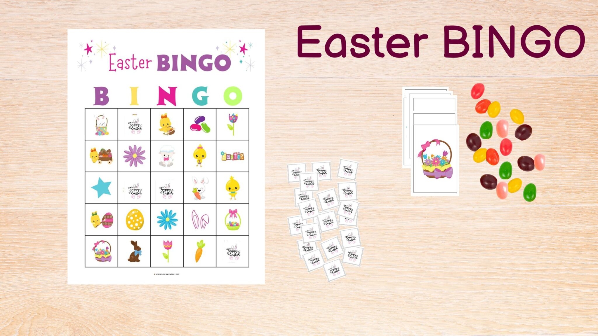 Free Printable Easter Bingo Cards