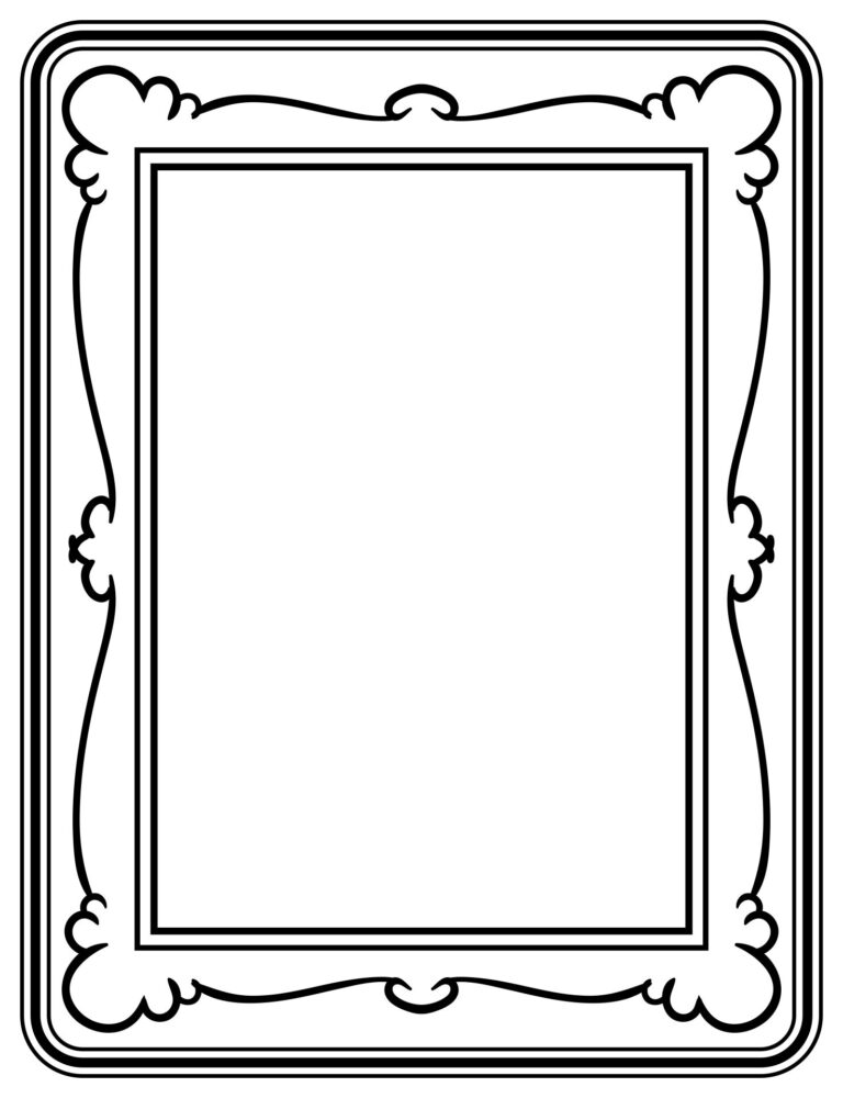Printable Frames