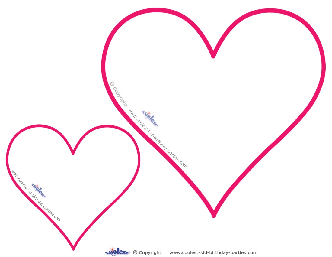 Printable Hearts Coolest Free Printables