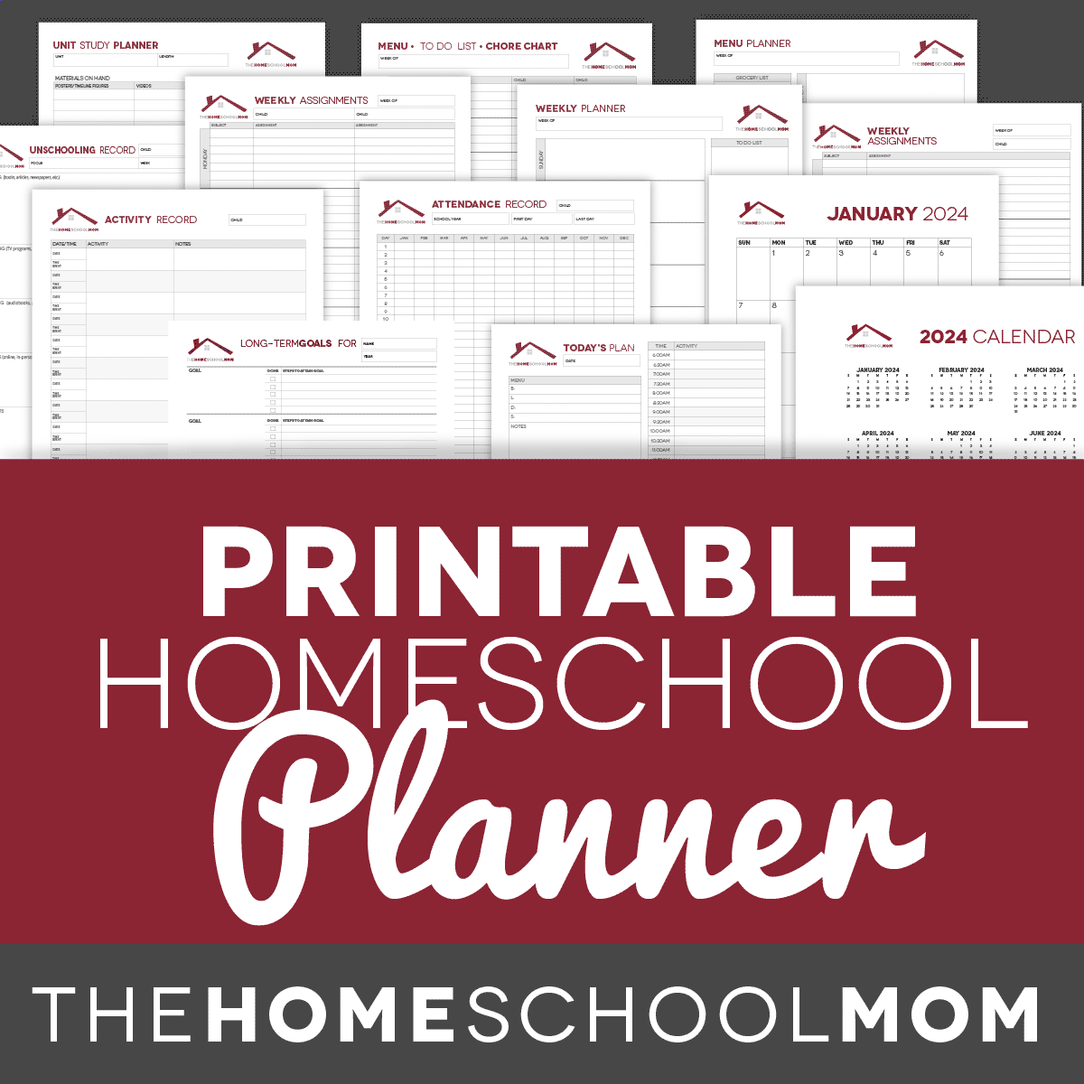 Free Homeschool Printable