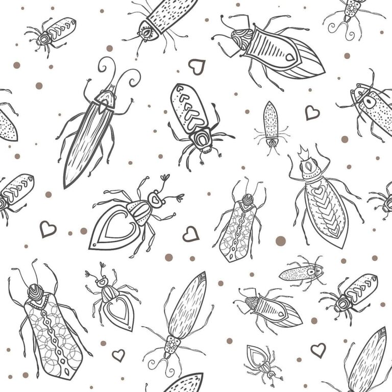 Printable Insect Coloring Page Download Print Or Color Online For Free