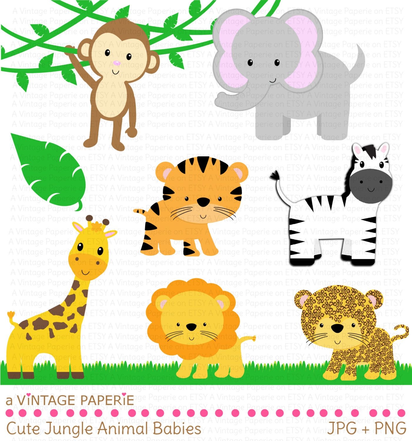 Free Printable Jungle Animals