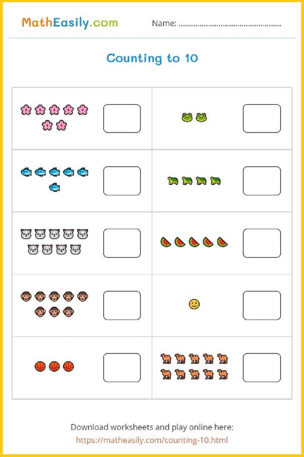 Free Printable Addition For Kindergarten Worksheets