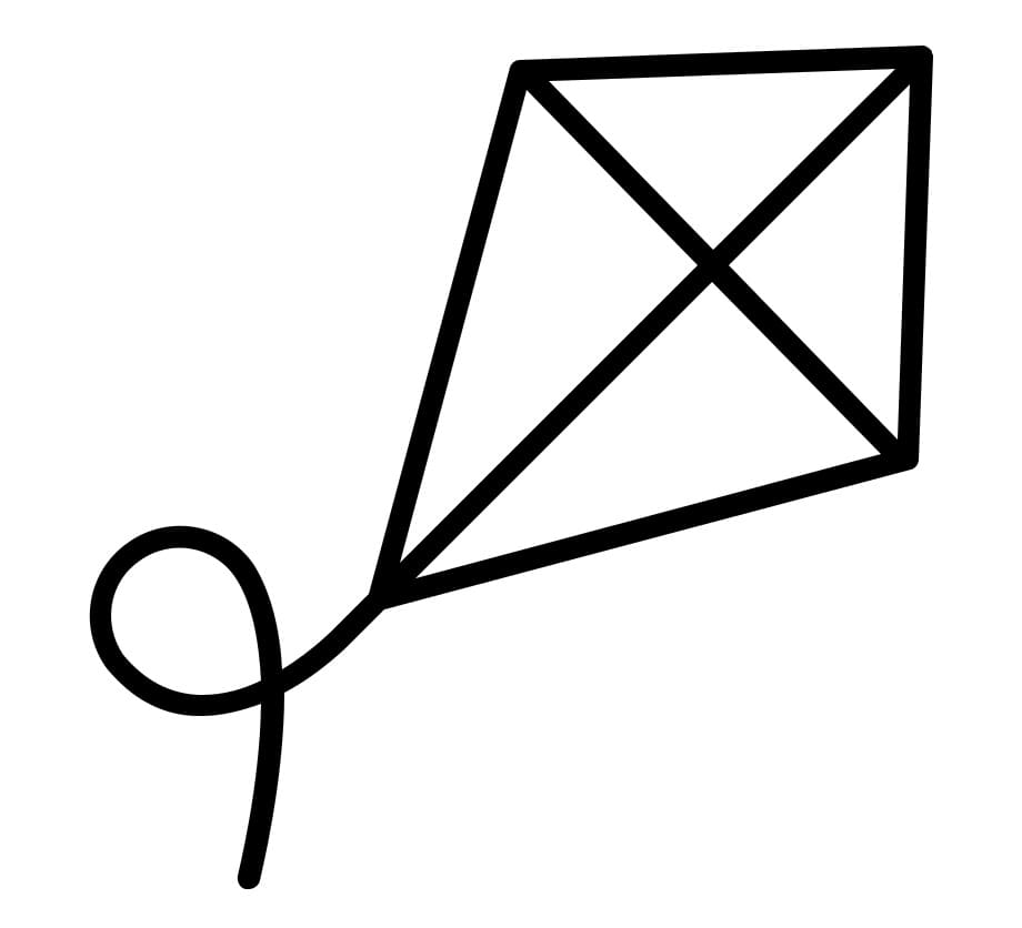Free Printable Kite Template